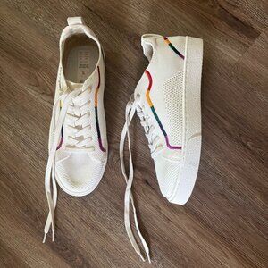 white vivaia sneakers size 38